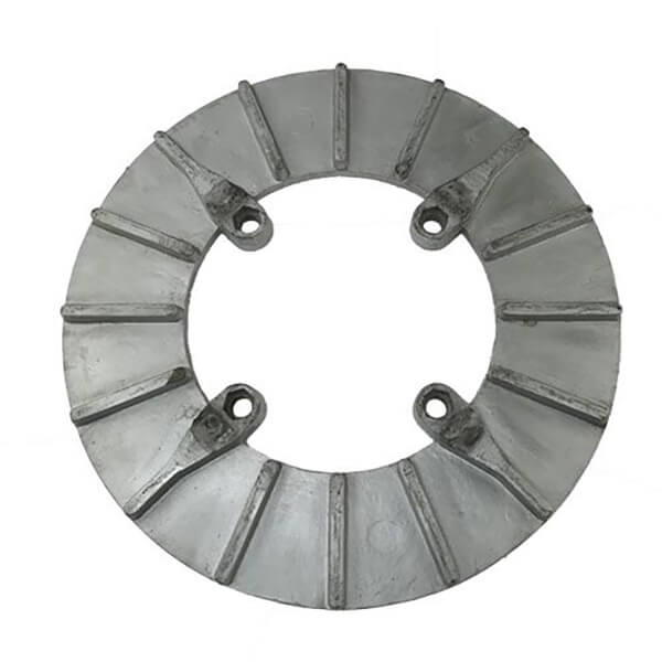 WPT Steel Water Cooled Brake Pressure Plate W16-03-400